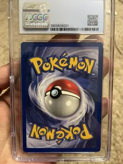 Pokemon Butterfree d Edition ERROR 33/64 CGC 8 NM Jungle 1st Ed Vintage 30th - Image 5