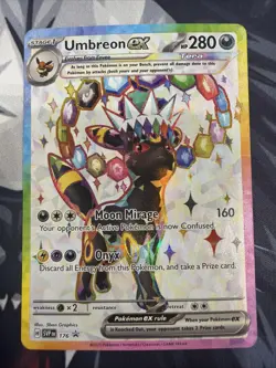 Pokemon TCG Umbreon EX 176 Black Star Promo Nm Near Mint Condition IIII - Image 1