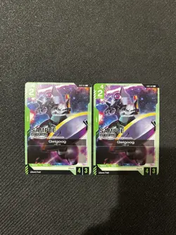 Gundam Card Game Gelgoog GD01-031 U Playset Of 2 Newtype Rising BETA - Image 3