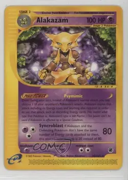 Alakazam Pokemon e-Card Series Expedition #33 2002 - Image 1