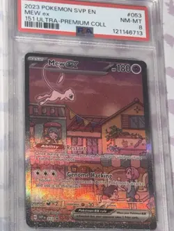 2023 Pokemon SVP en Mew EX 053 Ultra Premium Collection PROMO PSA 8 - Collect - Image 1
