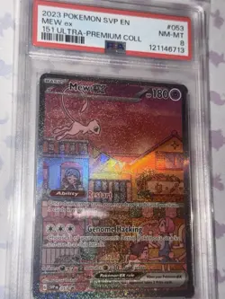 2023 Pokemon SVP en Mew EX 053 Ultra Premium Collection PROMO PSA 8 - Collect - Image 3