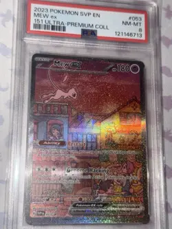 2023 Pokemon SVP en Mew EX 053 Ultra Premium Collection PROMO PSA 8 - Collect - Image 4