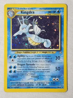 Played (MP) Kingdra - Holo #8 Neo Genesis Pokemon TCG - Image 1