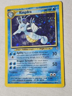 Played (MP) Kingdra - Holo #8 Neo Genesis Pokemon TCG - Image 3