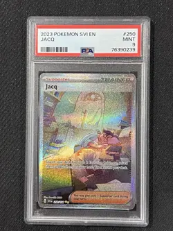 Jacq SIR PSA 9 SV01: Scarlet & Violet Base Set Holo 250/198 Pokemon TCG - Image 1