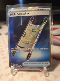 Pokemon TCG Mega Evolutions Night Stretcher 173/132 Full Art Ultra Rare NM - Image 1