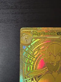 Mega Gardevoir EX 187/132 - Mega Evolution - Mega Hyper Rare Gold - Pokemon - Image 2