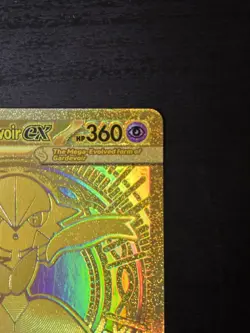 Mega Gardevoir EX 187/132 - Mega Evolution - Mega Hyper Rare Gold - Pokemon - Image 3
