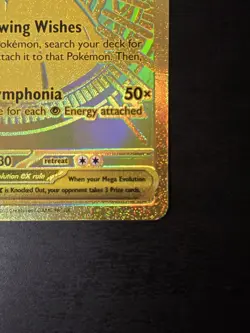 Mega Gardevoir EX 187/132 - Mega Evolution - Mega Hyper Rare Gold - Pokemon - Image 5