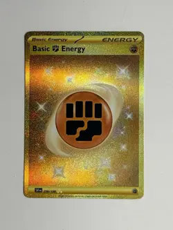 Pokemon TCG Basic Fighting Energy 258/198 Scarlet & Violet - Image 1