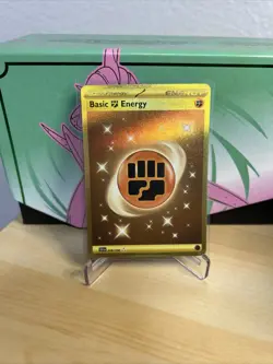 NM-Mint Basic Fighting Energy - 258/198 - Hyper Rare Pokemon Scarlet & Violet - - Image 1