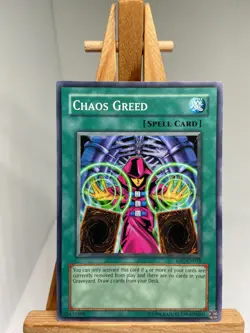 Chaos Greed (2007) - IOC-EN038 - MP - YuGiOh - Image 1