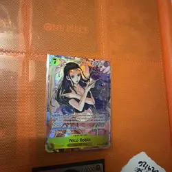 One Piece Nico Robin SR Alt Art AA EB03-055 Heroines edition English - Image 1