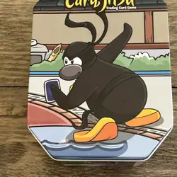RARE HTF 2010 Disney Club Penguin Card-Jitsu Collector's Tin - Image 3