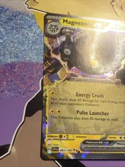 Pokemon TCG Magnezone EX Card 065/198 Scarlet & Violet Base Set NM - Image 3