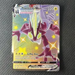 Pokemon Card Toxtricity VMAX SV113/SV122 SWSH Shining Fates Shiny Vault NM - Image 1