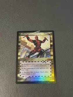 Deadpool, Trading Card 7127 FOIL (Near Mint) MTG Secret Lair IFYW Chase - Image 1