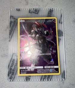 Pokemon 2019 SM228 Armored Mewtwo Holo Promo Card Collector's Chest English - Image 2