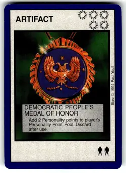 Star of the Guardians Card Game: Artifact, Democratic People's Medal of Honor - Image 1