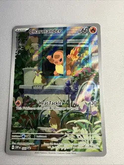 Pokemon Card Charmander SVP044 Black Star Promo Obsidian Flames - Image 1