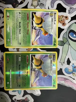 Pokemon Card - Beedrill Rising Rivals 15/111 Reverse Holo - Image 1