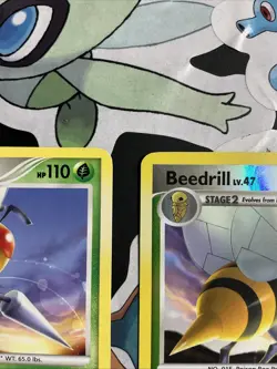 Pokemon Card - Beedrill Rising Rivals 15/111 Reverse Holo - Image 3