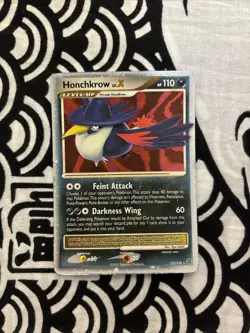 Honchrow LV. X #132 | Pokemon Secret Wonders Card HP - Image 1