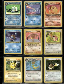 Vtg Pokemon Card Collection Lot Base Set 1st Edition Promo Binder Holos WOTC - Image 3