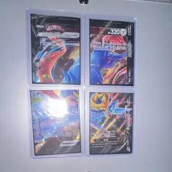 Pokemon TCG Zacian V-UNION Holo Card Lot English 2021 x4 - Image 2
