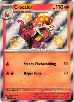 SV: Scarlet & Violet Promo Cards #080 Crocalor - Image 1