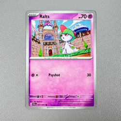 Pokemon TCG Card - Ralts 27/91 Common | 2024 Paldean Fates | NM/Mint - Image 2