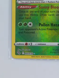 (NM/Mint) Radiant Venusaur 004/078 Pokemon GO Ultra Rare Holo Pokemon Card - Image 2