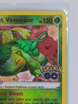 (NM/Mint) Radiant Venusaur 004/078 Pokemon GO Ultra Rare Holo Pokemon Card - Image 5