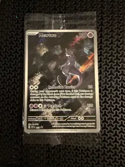 Pokemon TCG Mewtwo 052 Scarlet & Violet Promo Holo Card *Sealed* - Image 1