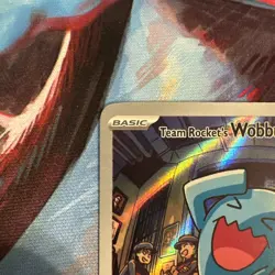 Team Rocket’s Wobbuffet 203 Black Star Pokemon Center Stamped Promo - Near Mint - Image 2