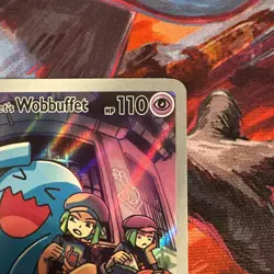 Team Rocket’s Wobbuffet 203 Black Star Pokemon Center Stamped Promo - Near Mint - Image 3