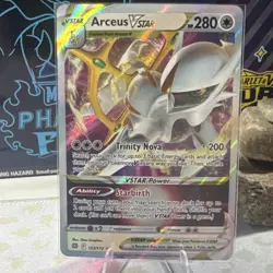 Arceus VSTAR 123/172 Swsh09: Brilliant Stars Ultra Rare Holo Pokemon TCG - Image 1