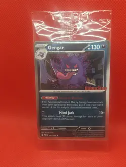 Pokemon TCG Gengar Promo 050/088 GameStop Exclusive Cosmo - Image 1
