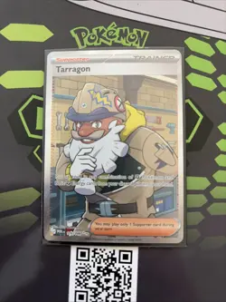 Tarragon Full Art Trainer - 116/088 -Perfect Order- NM- Pokemon Card TCG - Image 1