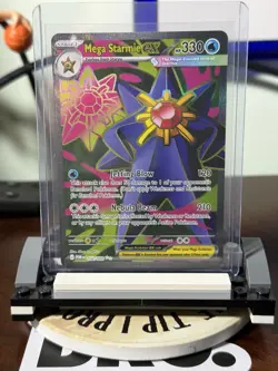 Mega Starmie EX 102/088 Full Art Ultra Rare Pokemon TCG: Perfect Order - Image 1