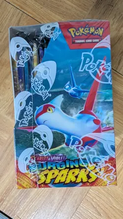 Pokemon TCG Scarlet & Violet Surging Sparks Booster Box New Sealed - Image 2