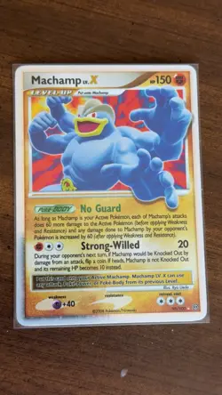 Machamp LV.X 98/100 Stormfront Holo Rare Pokemon - Image 1