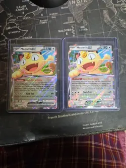 Meowth EX 62/88 x2 Perfect Order (POR) Pokemon TCG English - Image 1