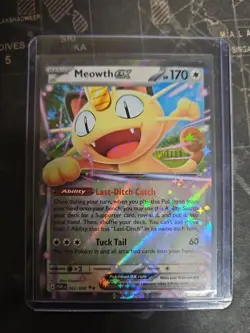 Meowth EX 62/88 x2 Perfect Order (POR) Pokemon TCG English - Image 3