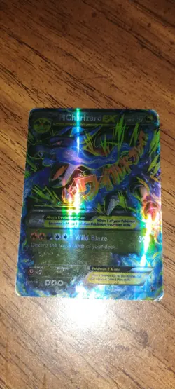 Pokemon M Charizard EX Full Art Ultra Rare Holo 230 HP Wild Blaze English - Image 2
