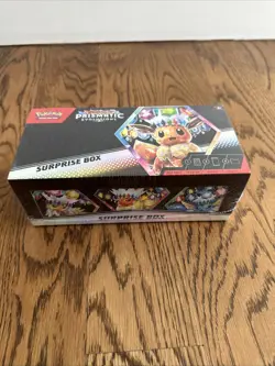 Pokemon TCG- Scarlet & Violet Prismatic Evolutions Surprise Box - Sealed - Image 1