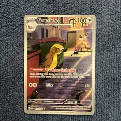 GUMSHOOS 153/132 MEGA EVOLUTIONS POKEMON (ILLUSTRATION RARE, NM) - Image 1