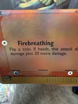 Pokemon TCG Torchic 77/97 Dragon Reverse Holo LP/MP - Image 4