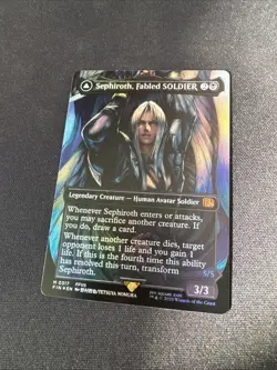Sephiroth, Fabled Soldier - Foil - Final Fantasy - MTG Card NM #317 - Image 2